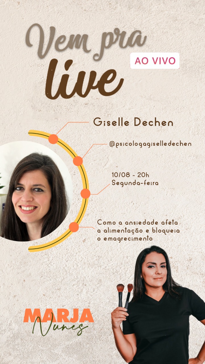live_psicologa_cognitivo_comportamental_giselle_dechen_marja_nunes Live com Psicóloga Cognitivo Comportamental